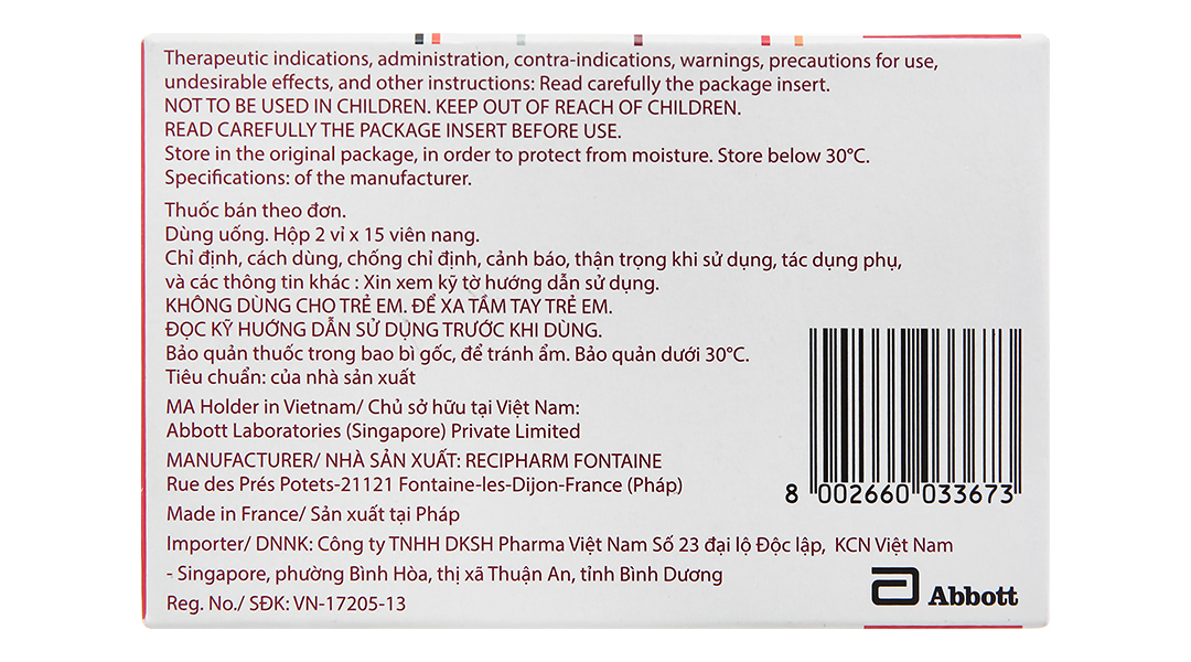 Lipanthyl 200m điều trị tăng mỡ máu