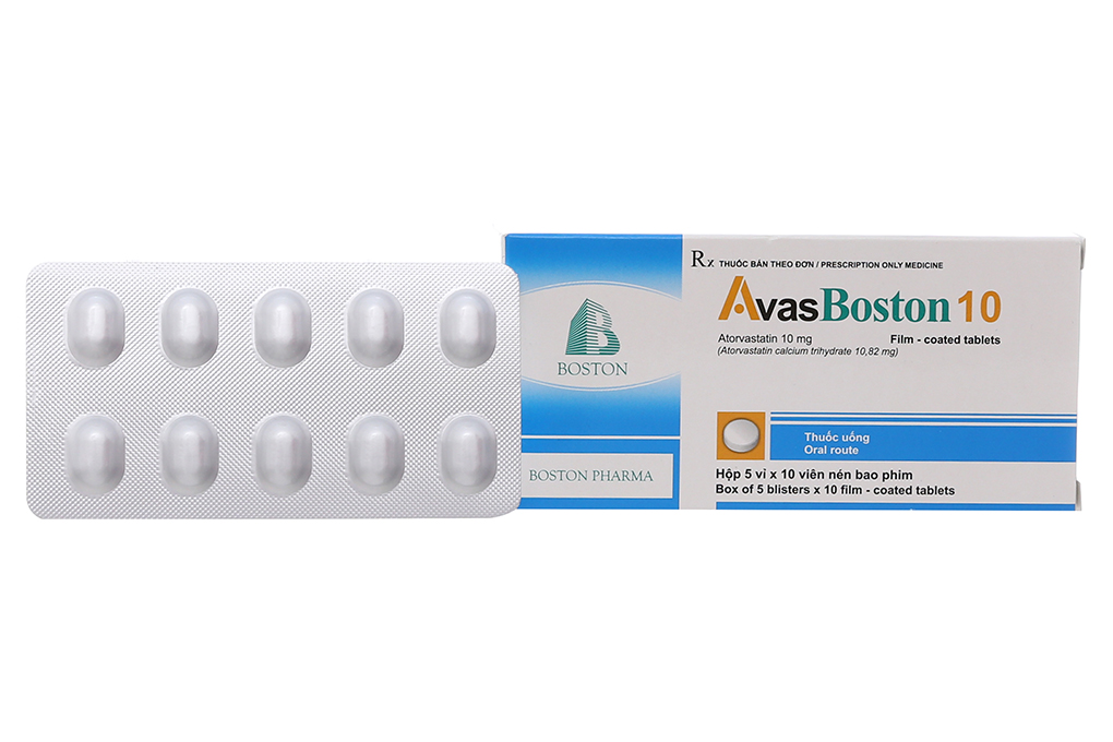 AvasBoston 10 điều trị rối loạn mỡ máu