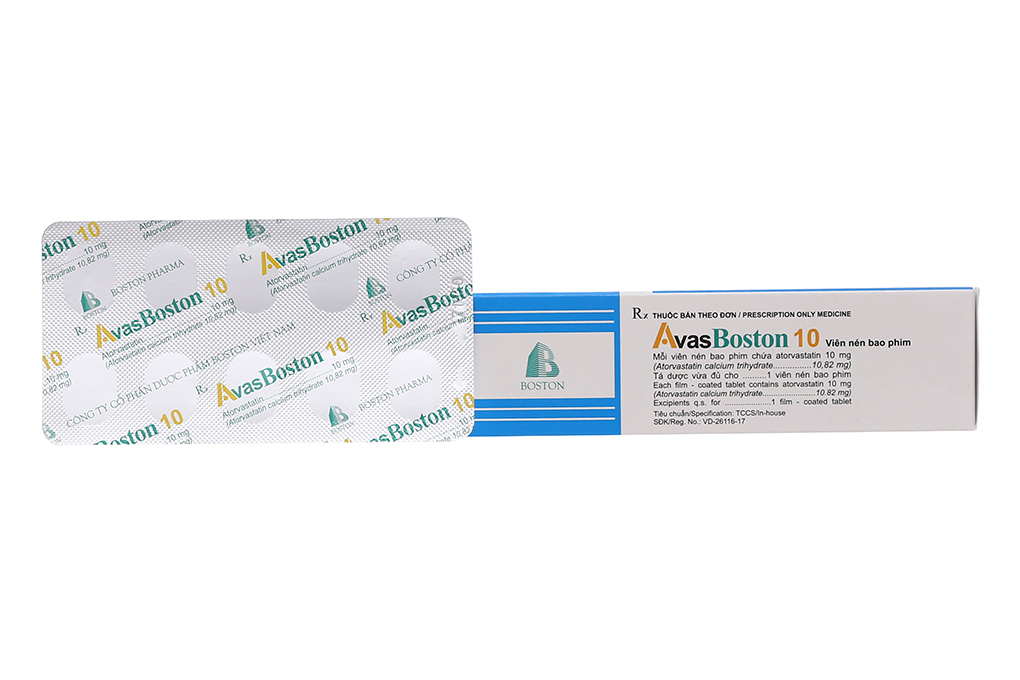 AvasBoston 10 điều trị rối loạn mỡ máu