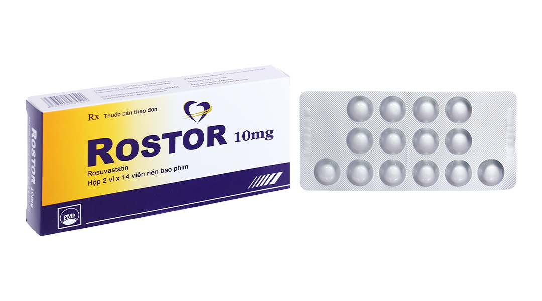 Rostor 10mg trị tăng mỡ máu