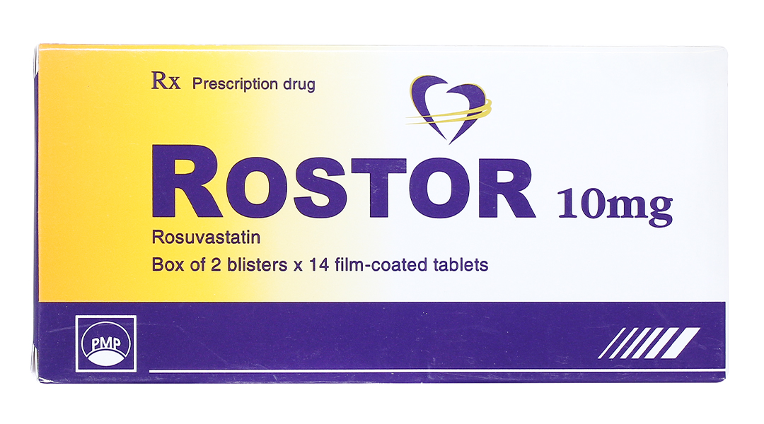 Rostor 10mg trị tăng mỡ máu