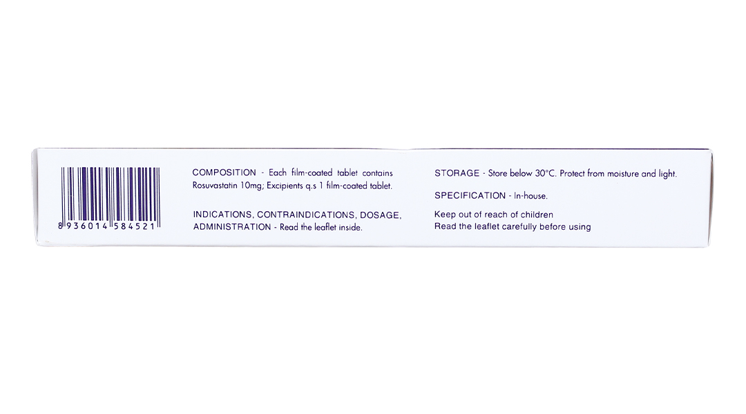 Rostor 10mg trị tăng mỡ máu