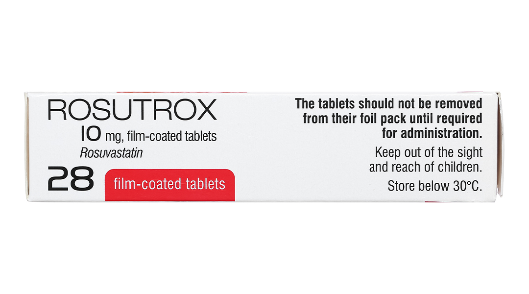 Rosutrox 10mg trị tăng cholesterol trong máu