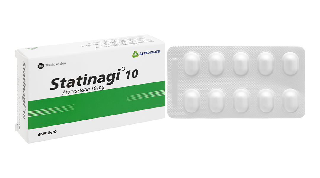 Statinagi 10 trị rối loạn mỡ máu