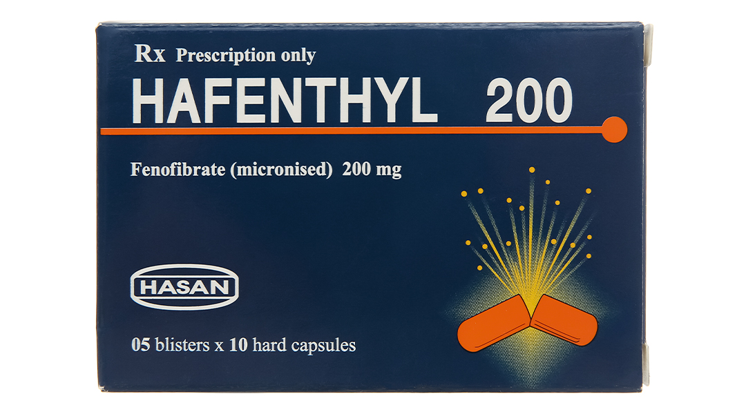 Hafenthyl 200 trị tăng triglycerid máu