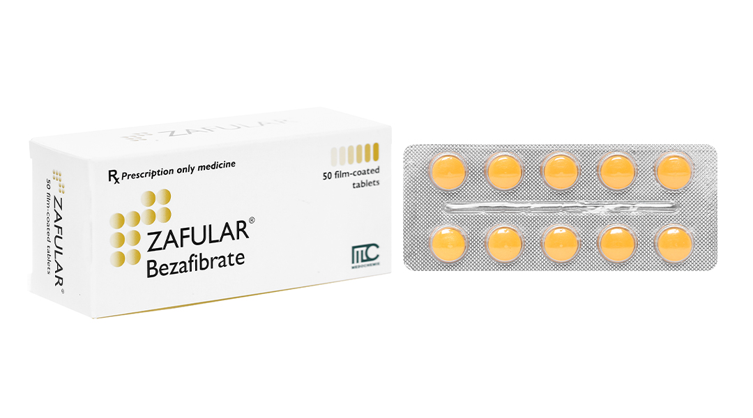 Zafular 200mg trị rối loạn mỡ máu