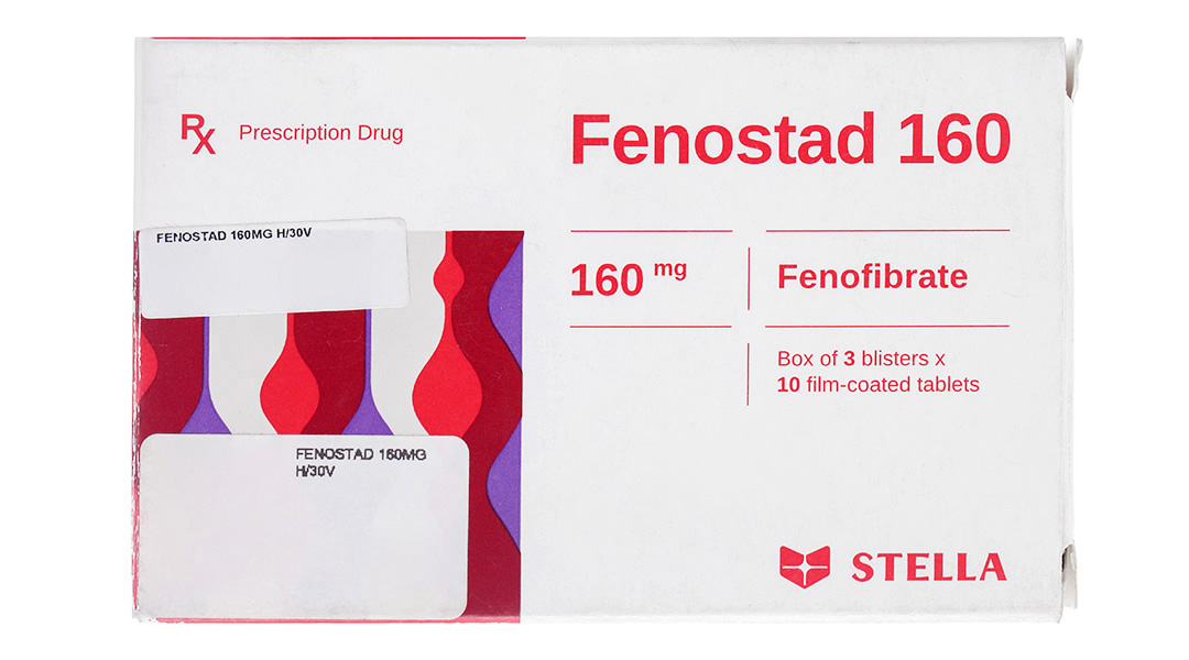 Fenostad 160 trị rối loạn mỡ máu