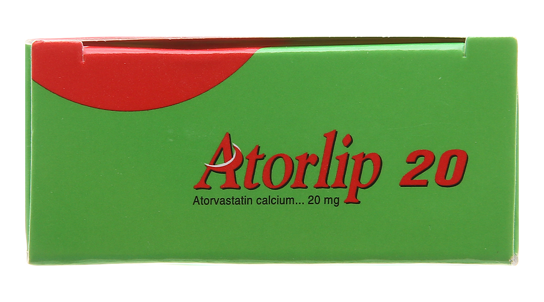 Atorlip 20mg trị rối loạn mỡ máu