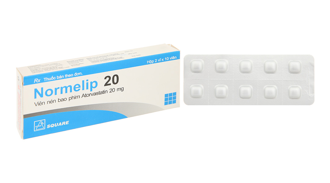 Normelip 20mg điều trị tăng cholesterol huyết