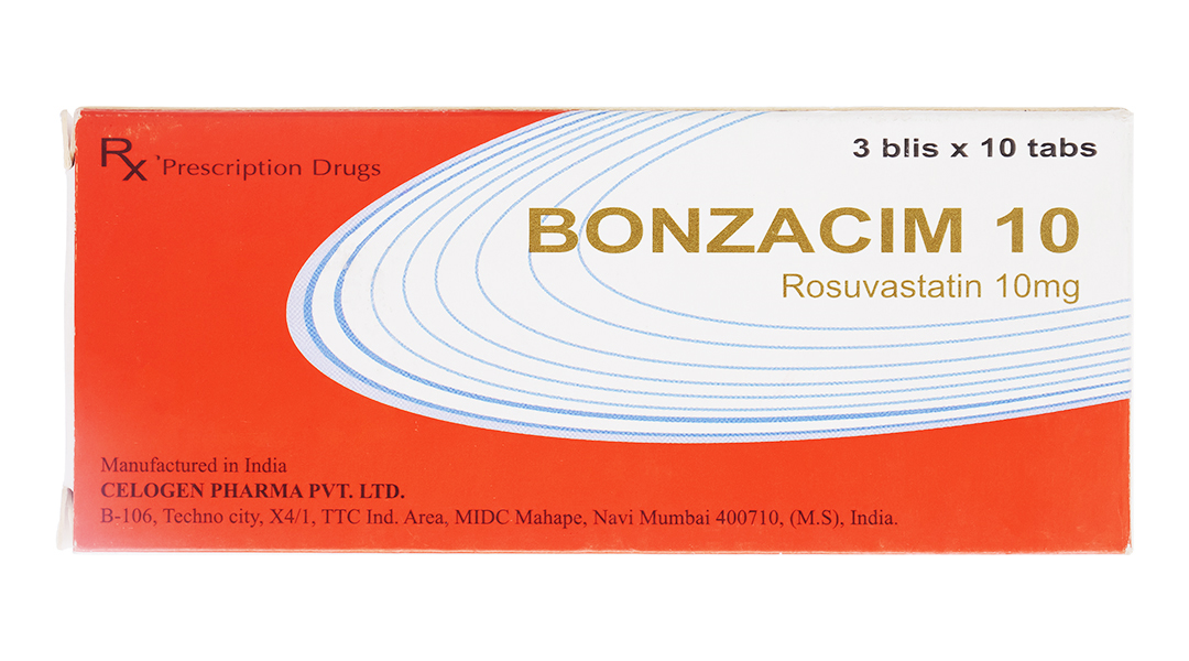 Bonzacim 10 làm giảm cholesterol toàn phần