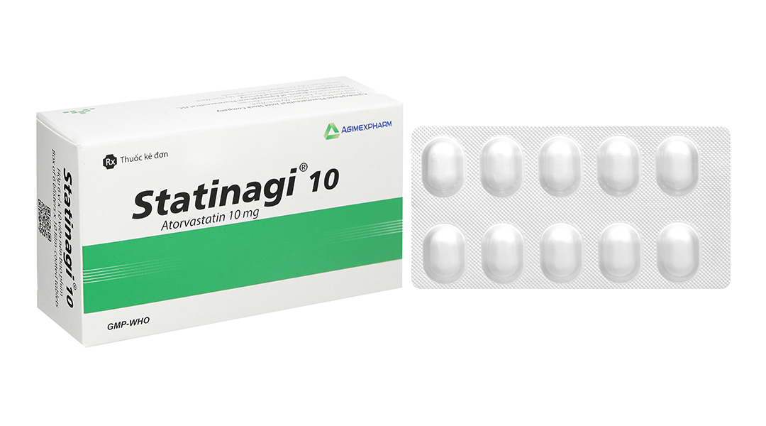 Statinagi 10 trị rối loạn mỡ máu