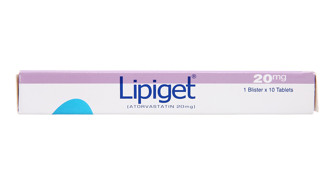 Lipiget 20mg giúp làm giảm cholesterol toàn phần