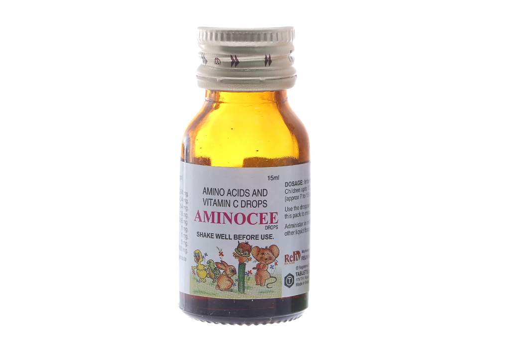 Thuốc uống nhỏ giọt Aminocee bổ sung dưỡng chất cho bé