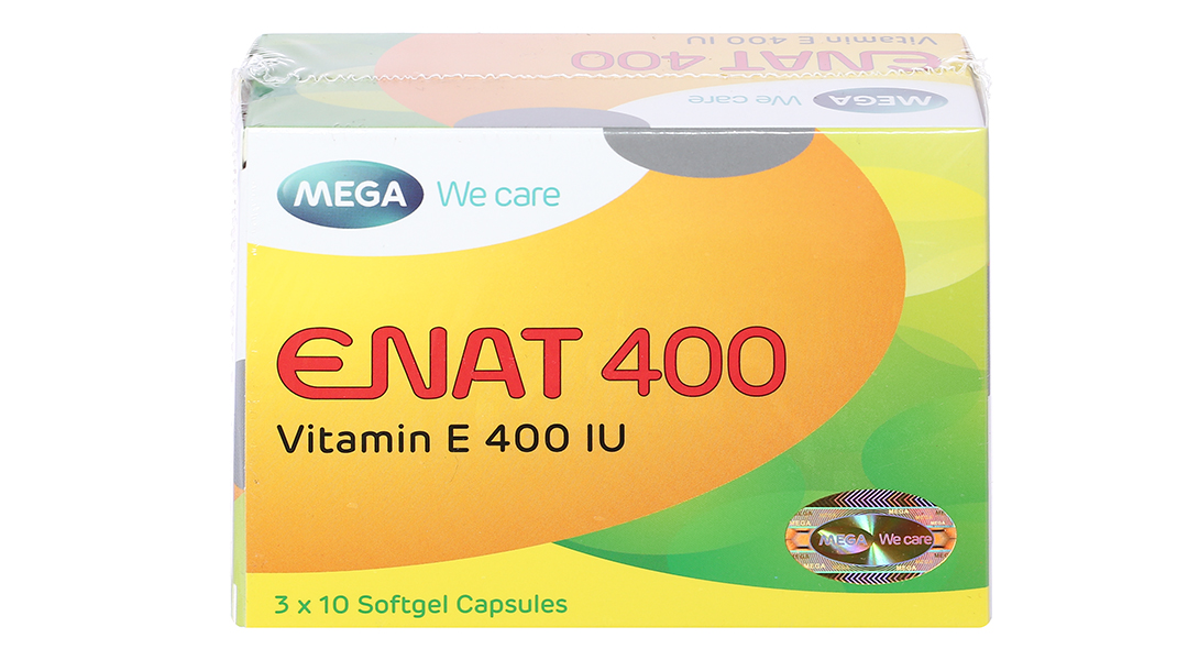 Enat 400 bổ sung vitamin E, ngừa lão hóa