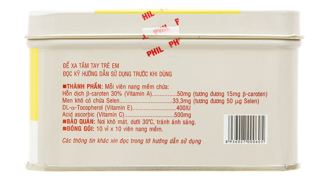 Belafcap bổ sung vitamin, tăng đề kháng