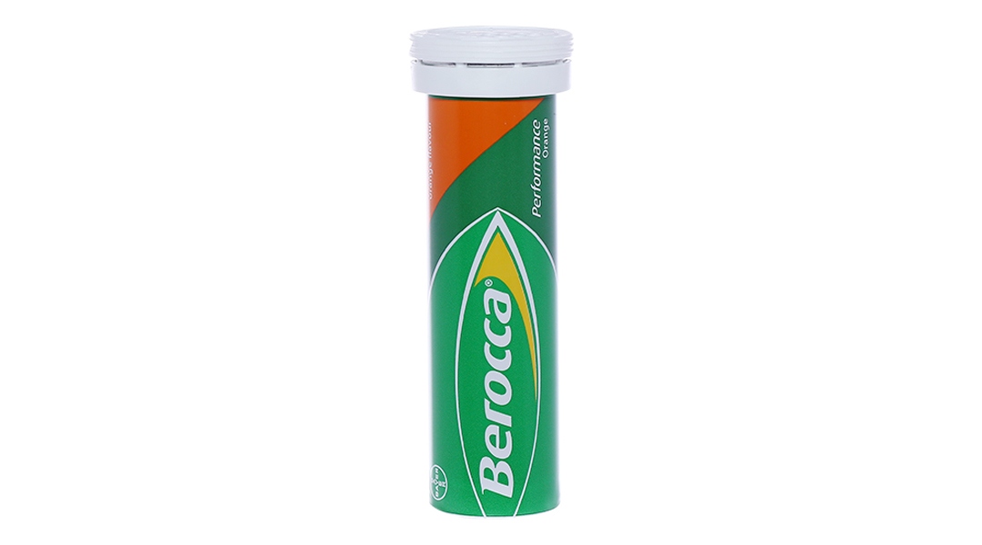 Viên nén sủi bọt Berocca Performance trị thiếu hụt vitamin B, C