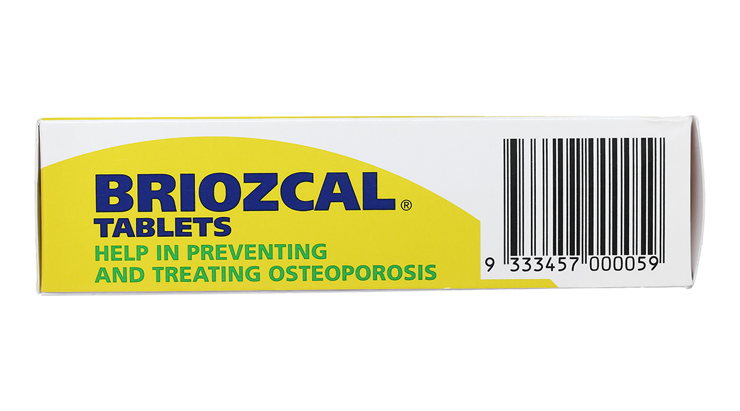 Briozcal bổ sung canxi và vitamin D3, điều trị loãng xương