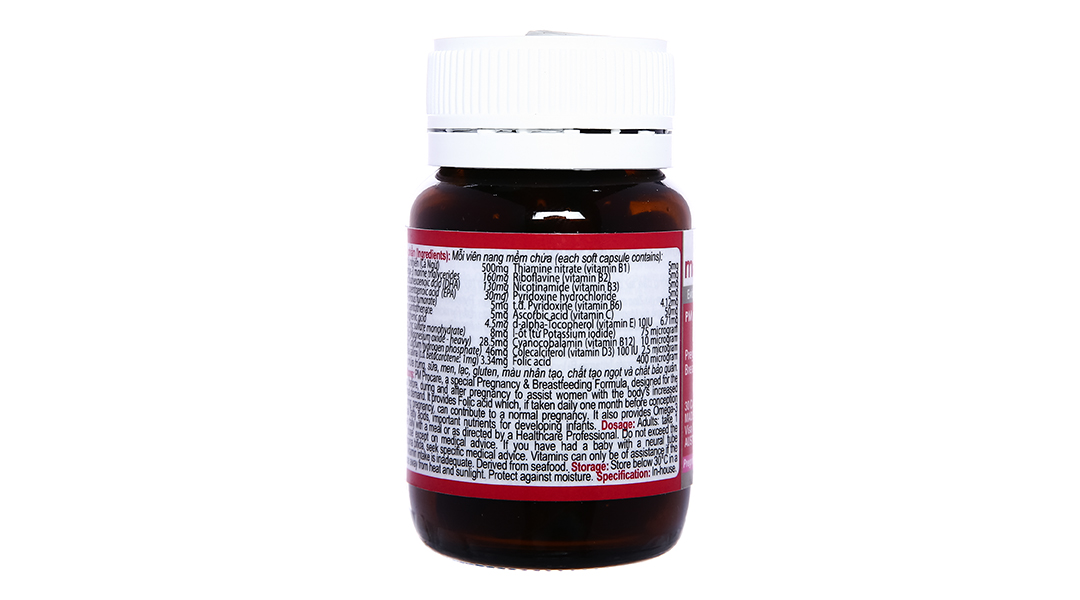 PM Procare bổ sung vitamin, khoáng chất cho phụ nữ mang thai
