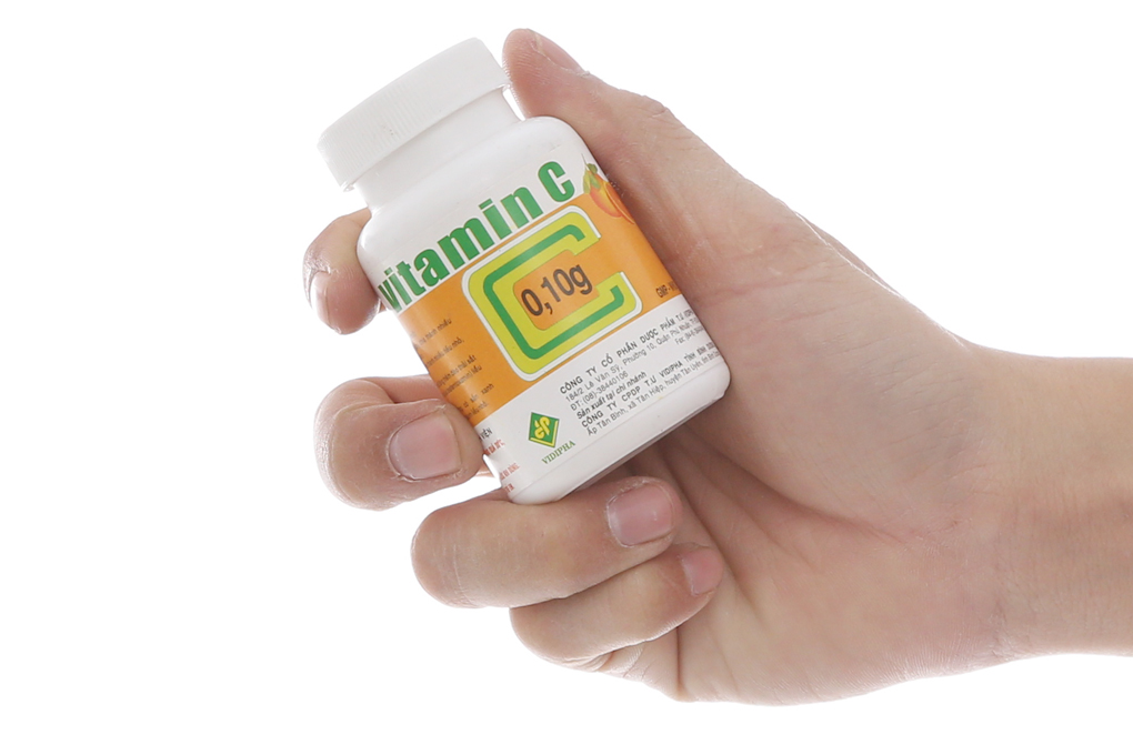 Vitamin C Vidipha 0.10g trị thiếu vitamin C, tăng đào thải sắt