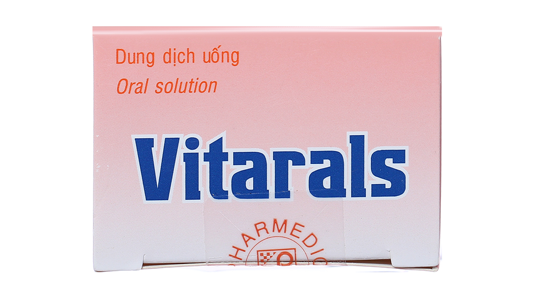 Dung dịch uống Vitarals bổ sung vitamin, trị còi xương