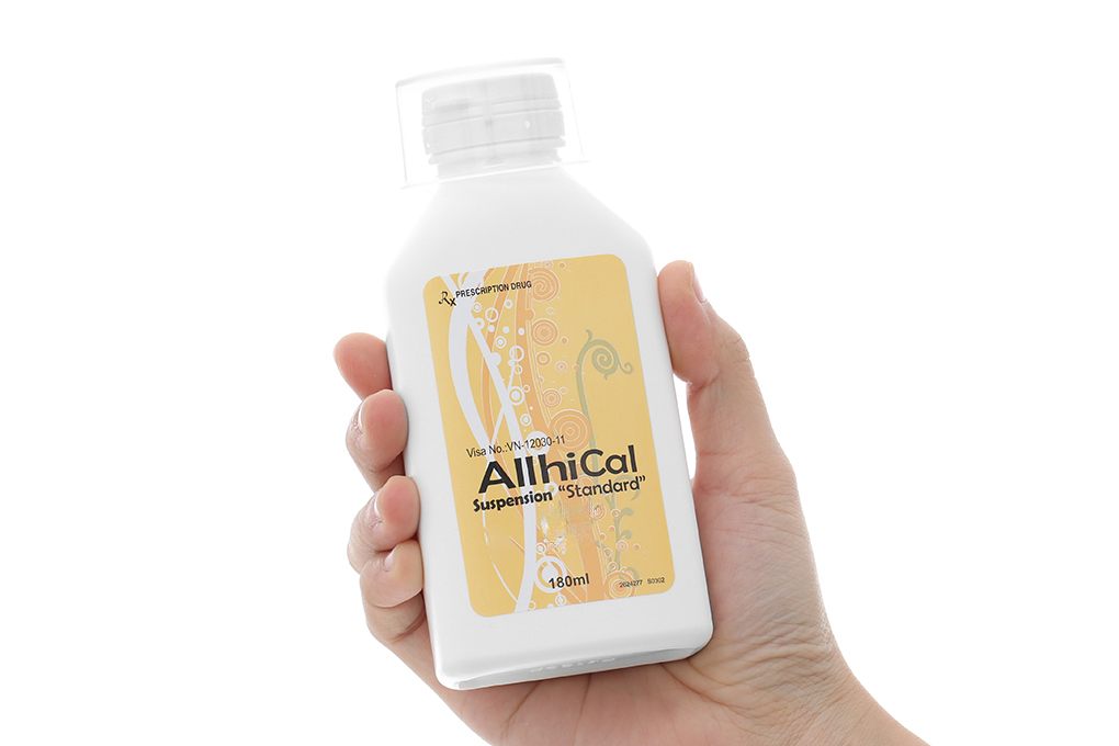 Hỗn dịch uống AllhiCal trị thiếu Canxi và Vitamin A, D