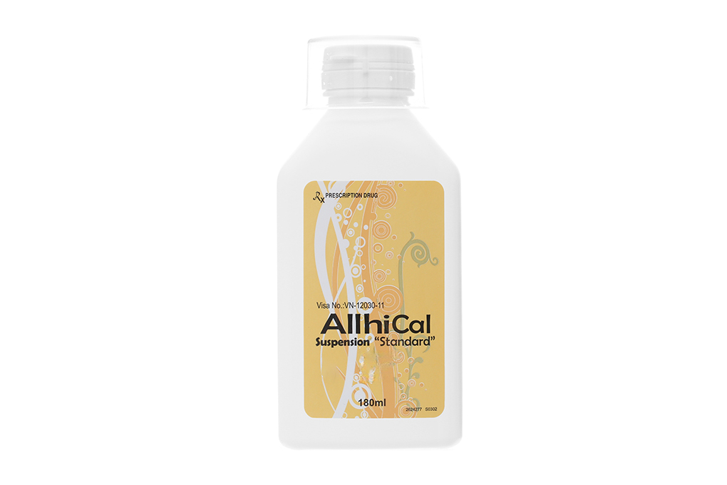 Hỗn dịch uống AllhiCal trị thiếu Canxi và Vitamin A, D