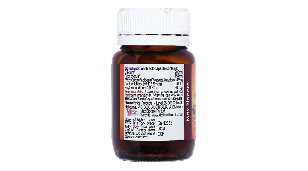Viên nhai Pm KiddieCal bổ sung canxi và vitamin D