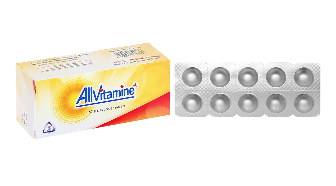 Allvitamine bổ sung vitamin