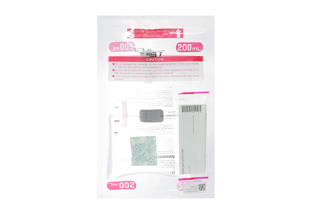 Dịch truyền Neoamiyu Infusion cung cấp các axit amin