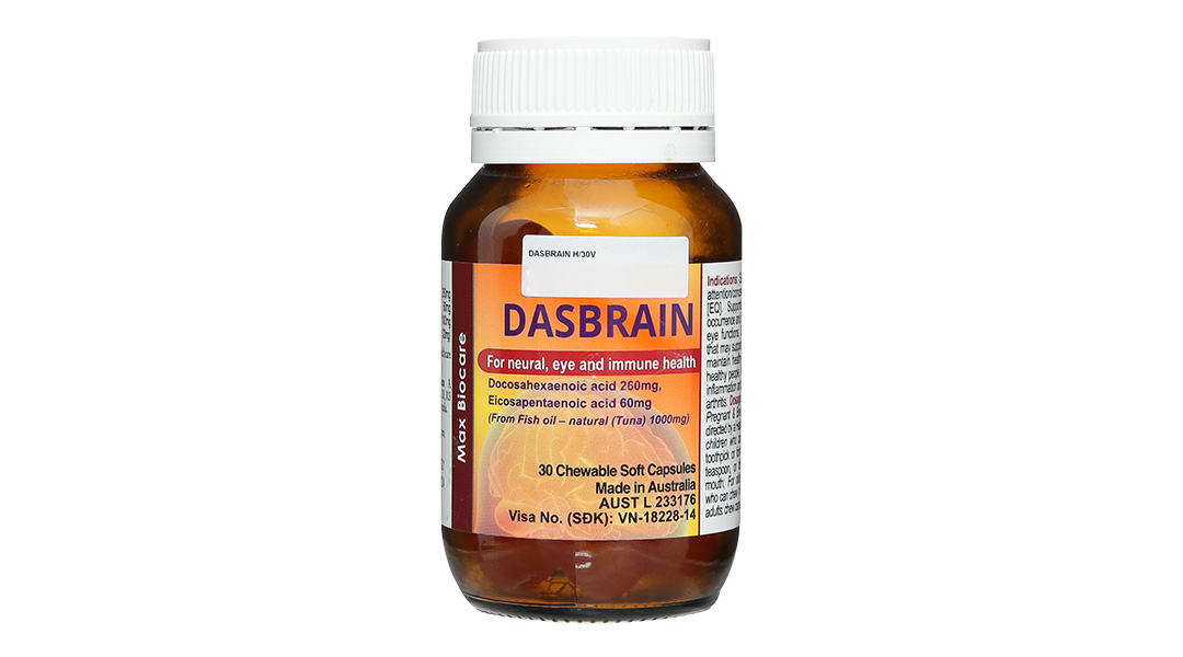 Dasbrain bổ não, tăng cường miễn dịch