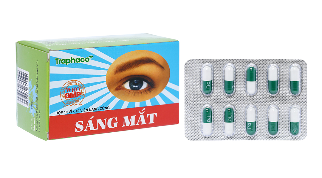 Sáng mắt Traphaco trị các bệnh về mắt, suy giảm thị lực