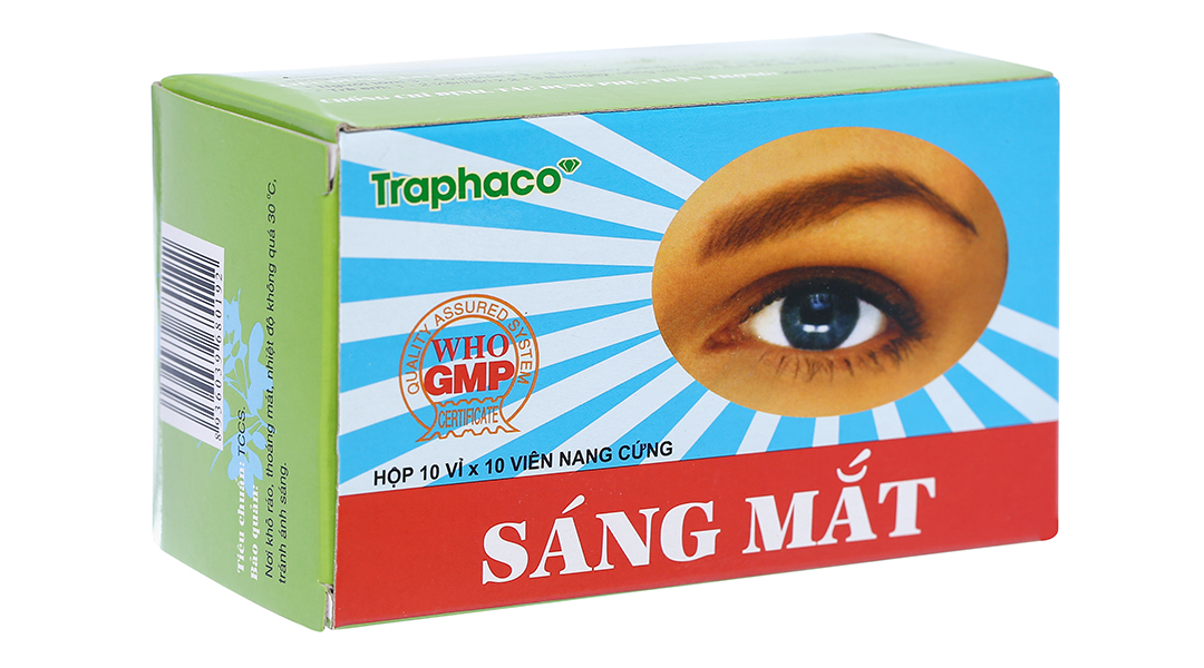 Sáng mắt Traphaco trị các bệnh về mắt, suy giảm thị lực