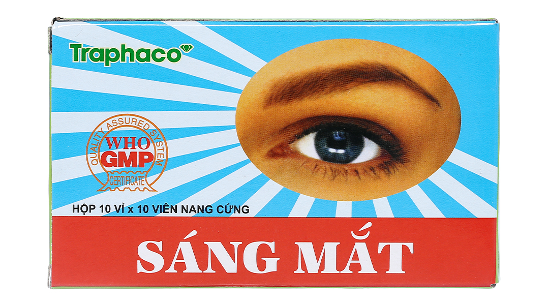 Sáng mắt Traphaco trị các bệnh về mắt, suy giảm thị lực