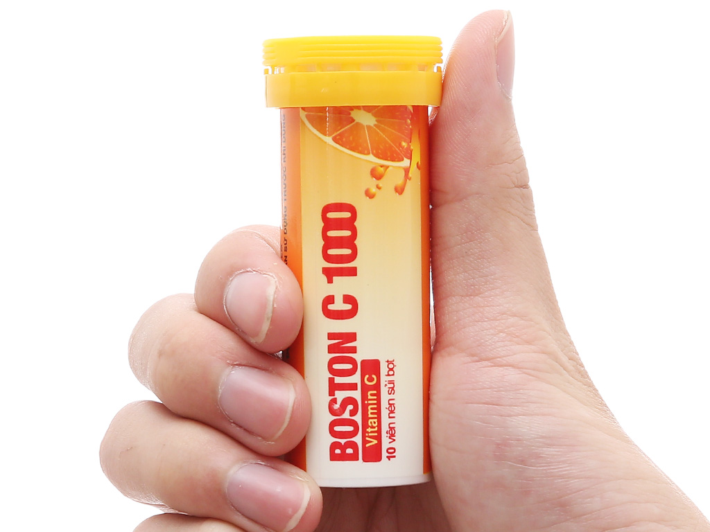 Viên nén sủi bọt Boston C 1000 trị tình trạng mệt mỏi