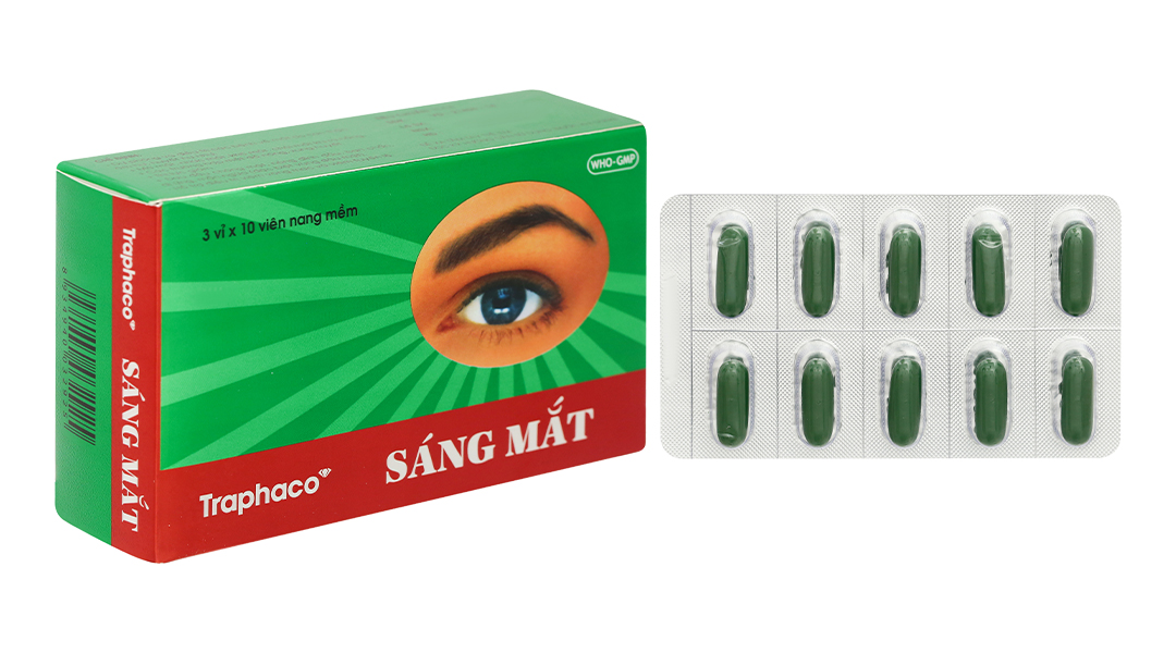 Sáng Mắt Traphaco phòng và trị các bệnh lý về mắt