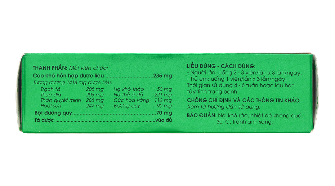 Sáng Mắt Traphaco phòng và trị các bệnh lý về mắt