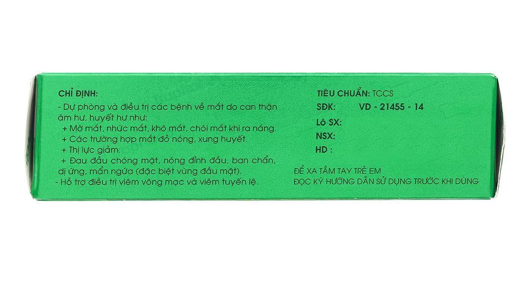 Sáng Mắt Traphaco phòng và trị các bệnh lý về mắt