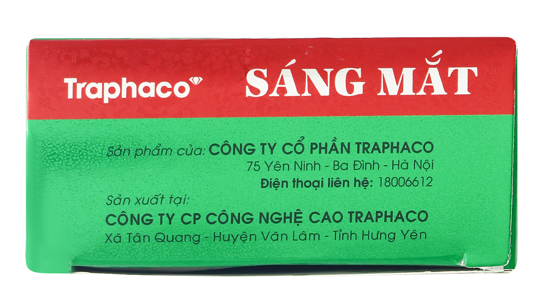 Sáng Mắt Traphaco phòng và trị các bệnh lý về mắt