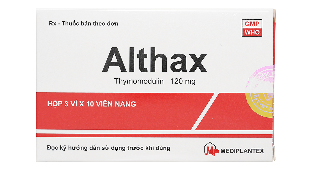 Althax 120mg hỗ trợ điều trị viêm mũi dị ứng, nhiễm khuẩn hô hấp