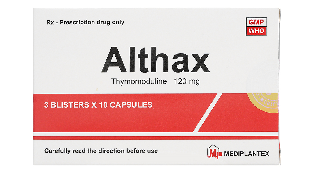 Althax 120mg hỗ trợ điều trị viêm mũi dị ứng, nhiễm khuẩn hô hấp