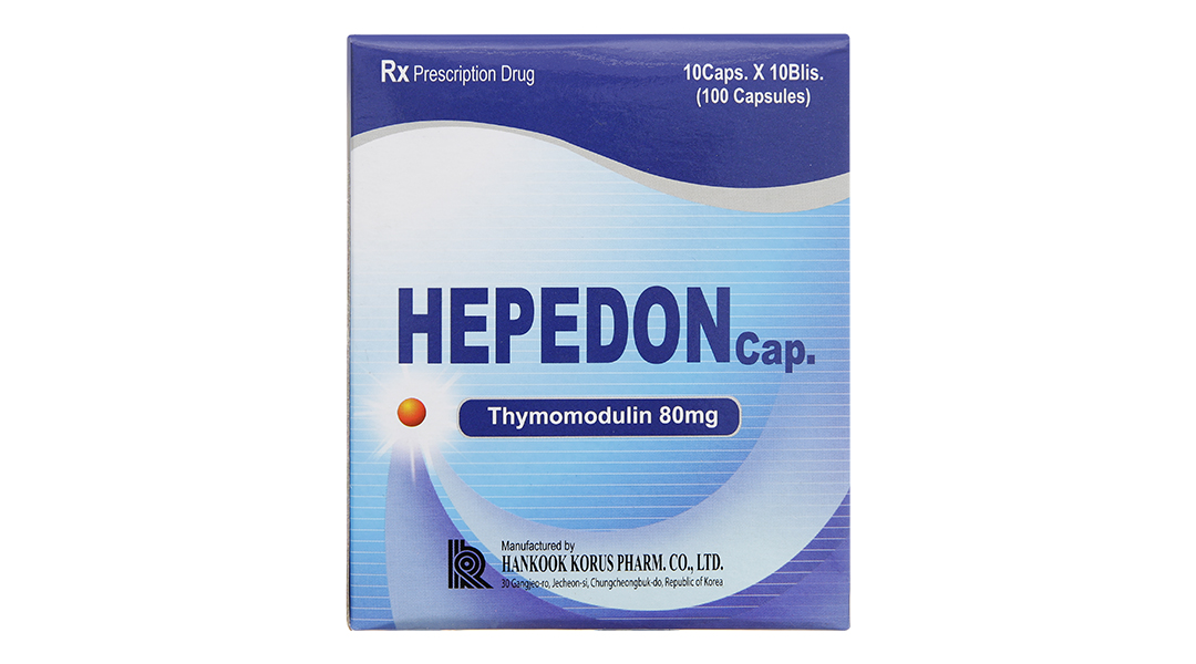 Hepedon Cap. 80mg hỗ trợ trị nhiễm khuẩn, kích thích miễn dịch