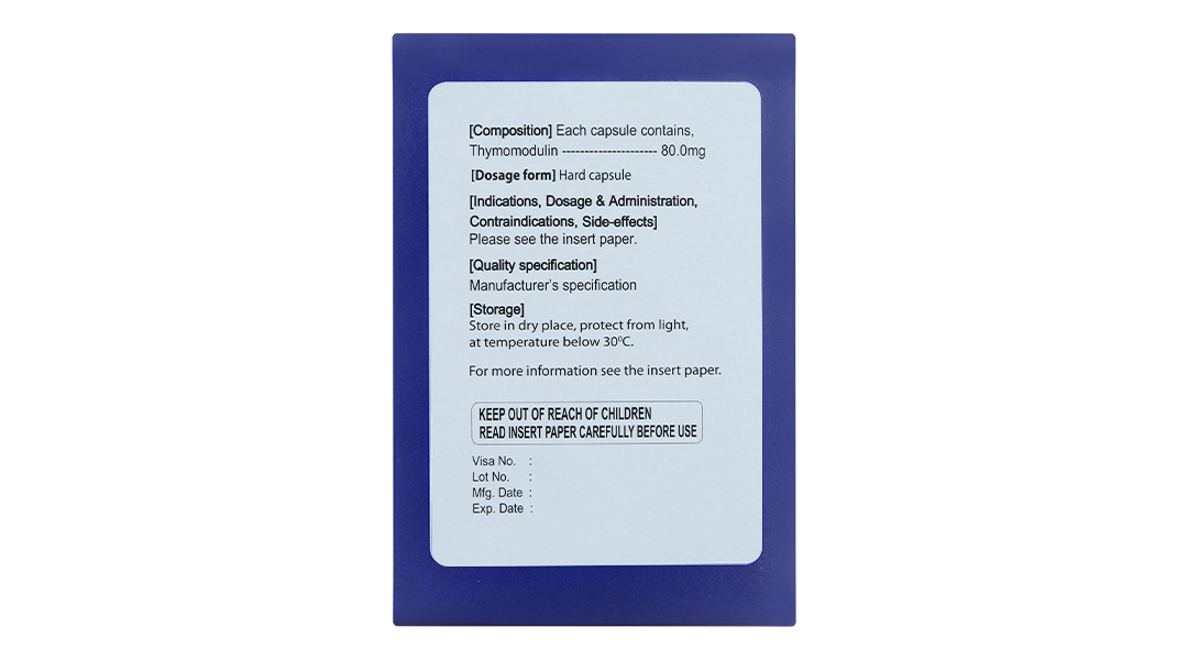 Hepedon Cap. 80mg hỗ trợ trị nhiễm khuẩn, kích thích miễn dịch