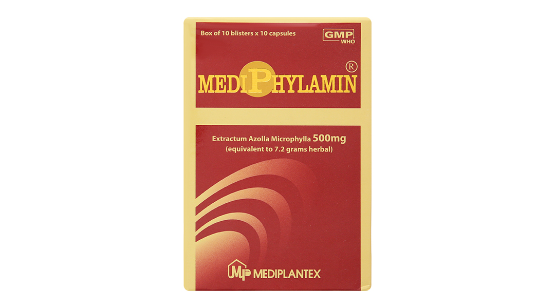 Mediphylamin 500mg giúp bồi bổ cơ thể, tăng cường sinh lực