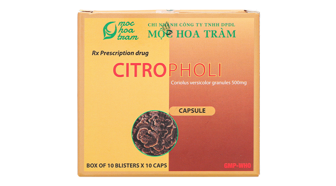 Citropholi 500mg tăng cường hệ miễn dịch