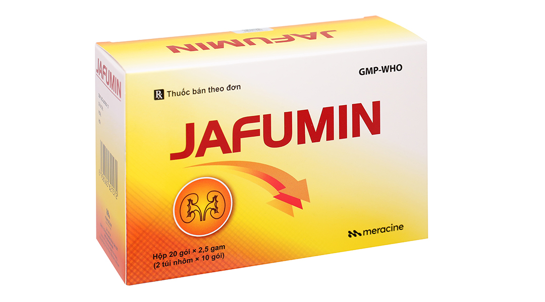 Thuốc cốm Jafumin cung cấp các axit amin trong suy thận mạn tính