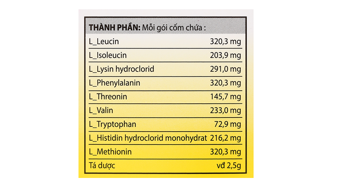 Thuốc cốm Jafumin cung cấp các axit amin trong suy thận mạn tính