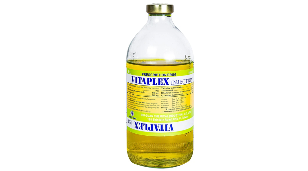 Dung dịch tiêm truyền Vitaplex Injection trị thiếu vitamin nhóm B