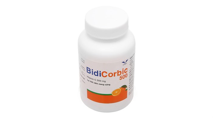 Bidicorbic 500mg trị thiếu Vitamin C