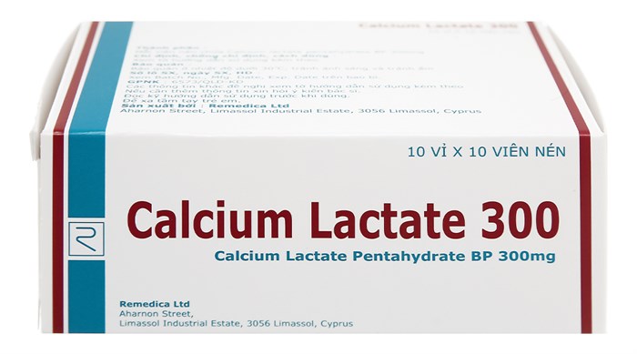 Calcium lactate 300mg
