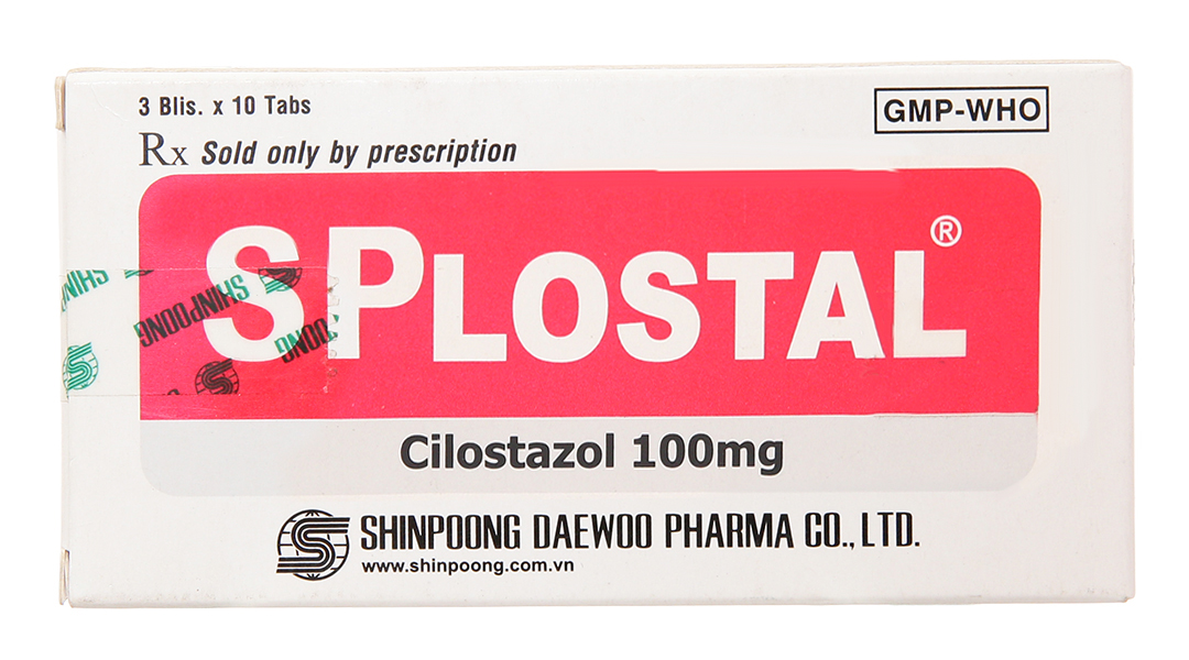 SPLostal 100mg phòng và trị huyết khối